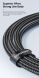 Кабель ESSAGER Star Type-C to Type-C (100W, 0.5m) EXCTT1-XCB01 - Black. Фото 10 из 18