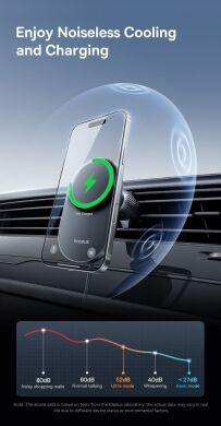 Автомобильный держатель с функцией беспроводной зарядки Baseus PrimeTrip VC2 Pro (C0013N00) - Black