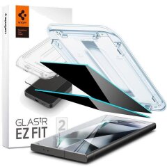 Комплект захисних стекол Spigen (SGP) GLAS.tR EZ Fit Privacy для Samsung Galaxy S24 Ultra (S928) AGL07625 - Black