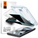 Комплект защитных стекол Spigen (SGP) GLAS.tR EZ Fit Privacy для Samsung Galaxy S24 Ultra (S928) AGL07625 - Black. Фото 1 из 8
