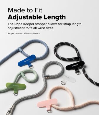 Ремінець для смартфона Ringke Holder Link Flow Hand Strap (P-Type) 8800328814103 - Shade Black