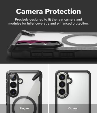 Захисний чохол Ringke Fusion X MagSafe для Samsung Galaxy S26 Plus (S947) 8800328815186 - Black