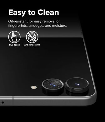Комплект защитных стекол на камеру Ringke Camera Frame для Samsung Galaxy Flip 8 (8800380460621) - Black