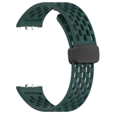 Ремешок Deexe Eclipse для Samsung Galaxy Fit 3 - Green