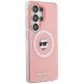 Защитный чехол Karl Lagerfeld IML Repeated Choupette MagSafe для Samsung Galaxy S26 Ultra (S948) KLHMS26LHMKBCHOP - Pink. Фото 3 из 8