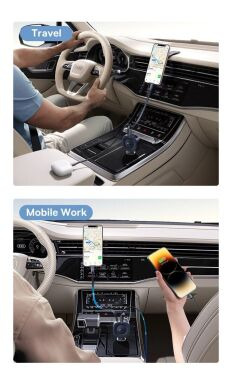 Автомобільний зарядний пристрій Baseus PrimeTrip VR2 30W 1C + кабель Type-C (C0206401) - Cosmic Black