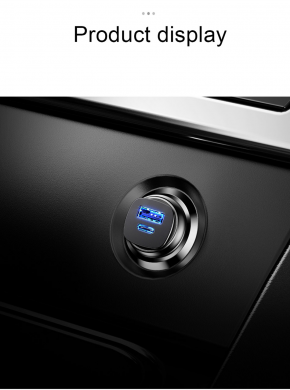 Автомобильное зарядное устройство BASEUS PPS Car Charger (30W PD3.0 QC4.0+ SCP) (CCALL-AS01) - Black