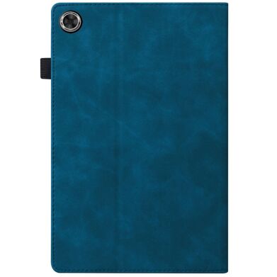 Чехол Deexe Business Style для Samsung Galaxy Tab A9 Plus / Tab A11 Plus (X230/236/X210/216) - Blue