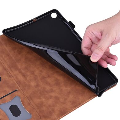 Чехол Deexe Business Style для Samsung Galaxy Tab A9 Plus / Tab A11 Plus (X230/236/X210/216) - Black