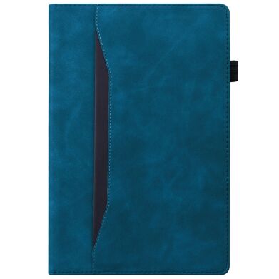 Чехол Deexe Business Style для Samsung Galaxy Tab A9 Plus / Tab A11 Plus (X230/236/X210/216) - Blue