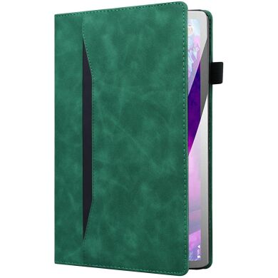 Чохол Deexe Business Style для Samsung Galaxy Tab S11 (X730/X736) - Green