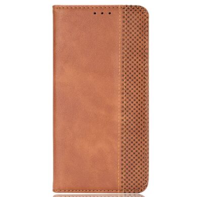 Чохол Deexe Retro Style для Galaxy M52 (M526) - Brown