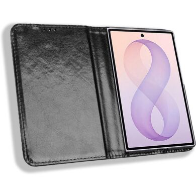 Чохол Deexe Retro Style (FF) для Samsung Galaxy Fold 8 - Black