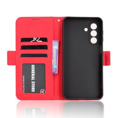 Чехол Deexe Wallet Stand для Samsung Galaxy A27 (A276) - Red