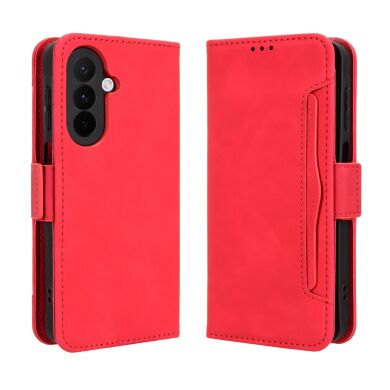 Чехол Deexe Wallet Stand для Samsung Galaxy A27 (A276) - Red