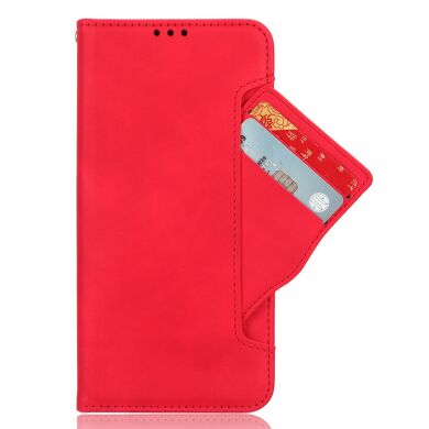 Чехол Deexe Wallet Stand для Samsung Galaxy A27 (A276) - Red