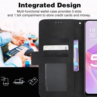 Чехол Deexe Wallet Stand для Samsung Galaxy A27 (A276) - Black