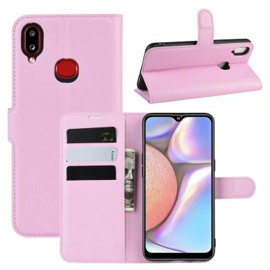Чехол-книжка Deexe Book Type для Samsung Galaxy A10s (A107) - Pink