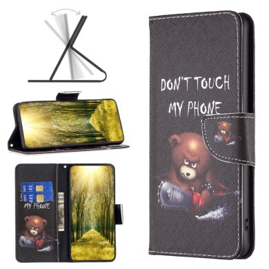 Чехол-книжка Deexe Color Wallet для Samsung Galaxy A35 (A356) - Bear