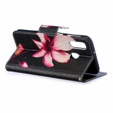 Чохол-книжка Deexe Color Wallet для Samsung Galaxy A40 (А405) - Flower Pattern