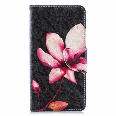 Чохол-книжка Deexe Color Wallet для Samsung Galaxy A40 (А405) - Flower Pattern