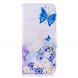 Чехол-книжка Deexe Color Wallet для Samsung Galaxy A6 2018 (A600) - Butterfly in Flowers. Фото 1 из 8