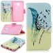 Чехол-книжка Deexe Color Wallet для Samsung Galaxy J4 2018 (J400) - Feather Pattern. Фото 2 из 8