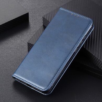 Чехол-книжка Deexe Wallet Case для Samsung Galaxy A12 (A125) / A12 Nacho (A127) / M12 (M127) - Blue