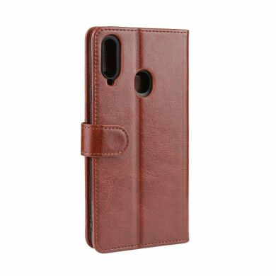 Чохол-книжка Deexe Wallet Style для Samsung Galaxy A20s (A207) - Brown