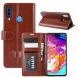 Чохол-книжка Deexe Wallet Style для Samsung Galaxy A20s (A207) - Brown