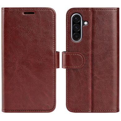 Чехол-книжка Deexe Wallet Style для Samsung Galaxy A36 (A366) - Brown