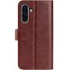 Чехол-книжка Deexe Wallet Style для Samsung Galaxy A36 (A366) - Brown. Фото 5 из 6