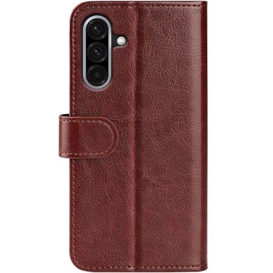 Чехол-книжка Deexe Wallet Style для Samsung Galaxy A36 (A366) - Brown