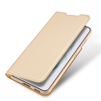 Чехол-книжка DUX DUCIS Skin Pro для Samsung Galaxy S22 Plus - Gold