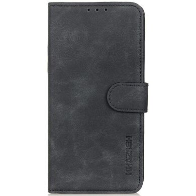 Чехол-книжка KHAZNEH Retro Wallet для Samsung Galaxy A36 (A366) - Black