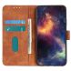 Чехол-книжка KHAZNEH Retro Wallet для Samsung Galaxy S24 FE (S721) - Brown. Фото 2 из 9