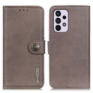 Чехол-книжка KHAZNEH Wallet Cover для Samsung Galaxy A33 - Grey