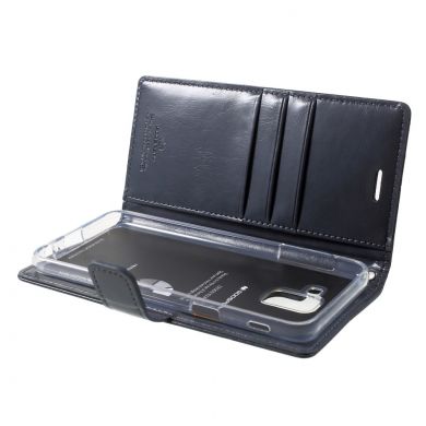 Чехол-книжка MERCURY Classic Wallet для Samsung Galaxy J6 2018 (J600) - Dark Blue