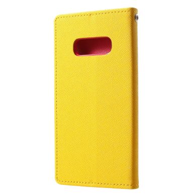 Чохол-книжка MERCURY Fancy Diary для Samsung Galaxy S10e - Yellow