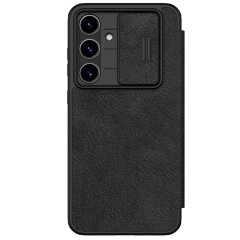 Чехол-книжка NILLKIN Qin Pro для Samsung Galaxy S24 FE (S721) - Black