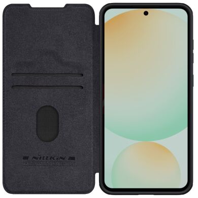 Чехол-книжка NILLKIN Qin Pro для Samsung Galaxy S24 FE (S721) - Black