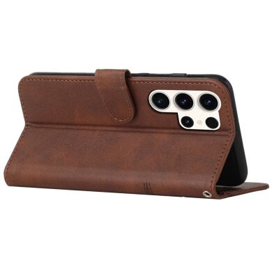 Чехол-книжка UniCase Jet Cover для Samsung Galaxy S25 Ultra (S938) - Brown