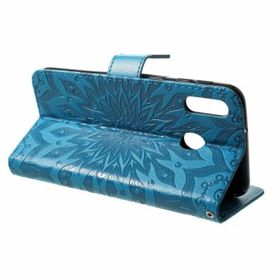 Чохол-книжка UniCase SunFlower Pattern для Samsung Galaxy M20 (M205), Blue