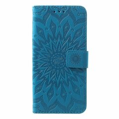 Чехол-книжка UniCase SunFlower Pattern для Samsung Galaxy M20 (M205) - Blue