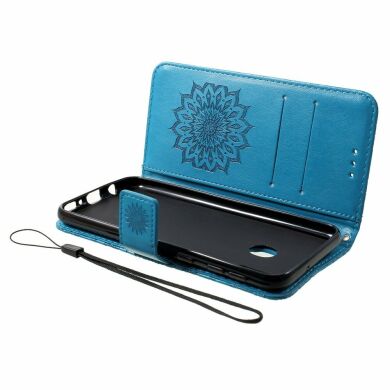 Чохол-книжка UniCase SunFlower Pattern для Samsung Galaxy M20 (M205), Blue