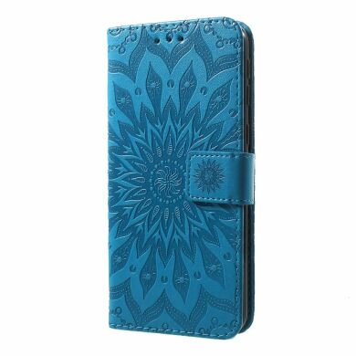 Чохол-книжка UniCase SunFlower Pattern для Samsung Galaxy M20 (M205), Blue