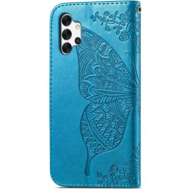 Чехол UniCase Butterfly Pattern для Samsung Galaxy A04s (A047) / A13 5G (A136) - Blue