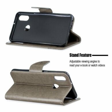 Чехол UniCase Butterfly Pattern для Samsung Galaxy A10s (A107) - Grey