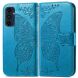 Чохол UniCase Butterfly Pattern для Samsung Galaxy A16 (A165) - Blue