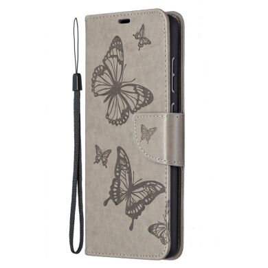 Чехол UniCase Butterfly Pattern для Samsung Galaxy A72 (А725) - Grey
